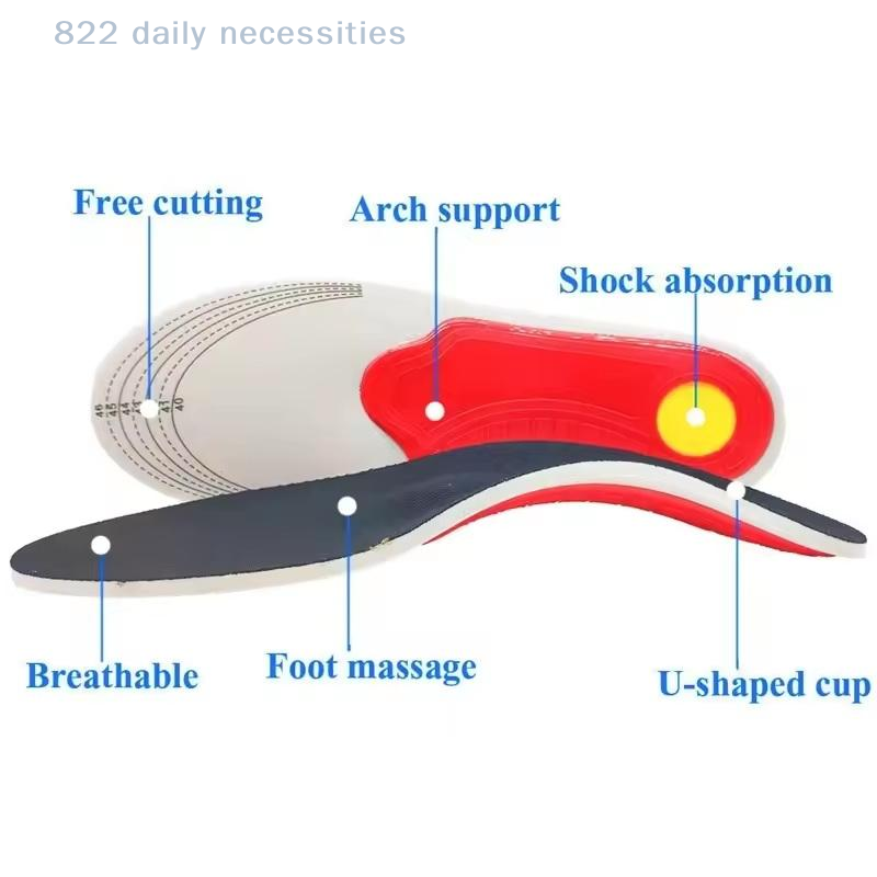 Women'S Shoes High Arch Support - แผ่นรองรองเท้าแบบออร์โธติกส์พรีเมียม รองรับอุ้งเท้าสูง แผ่นเจลรองรับอุ้งเท้า 3 มิติ สำหรับเท้าแบน