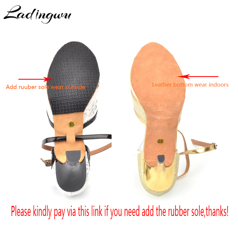 Women'S Shoes Neuropathy - ยาง Outsole สำหรับ Latin dance รองเท้าบอลรูมเต้นรำรองเท้า
