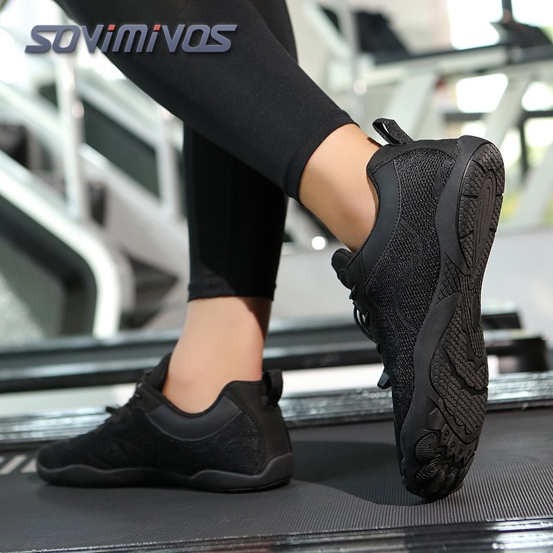 Women'S Shoes With Wide Toe Box - รองเท้าวิ่งเทรลแบบมินิมอลสำหรับผู้หญิงและผู้ชาย หัวรองเท้ากว้าง ไม่มีส้น รองเท้าฝึกซ้อมกลางแจ้ง รองเท้าผู้หญิง
