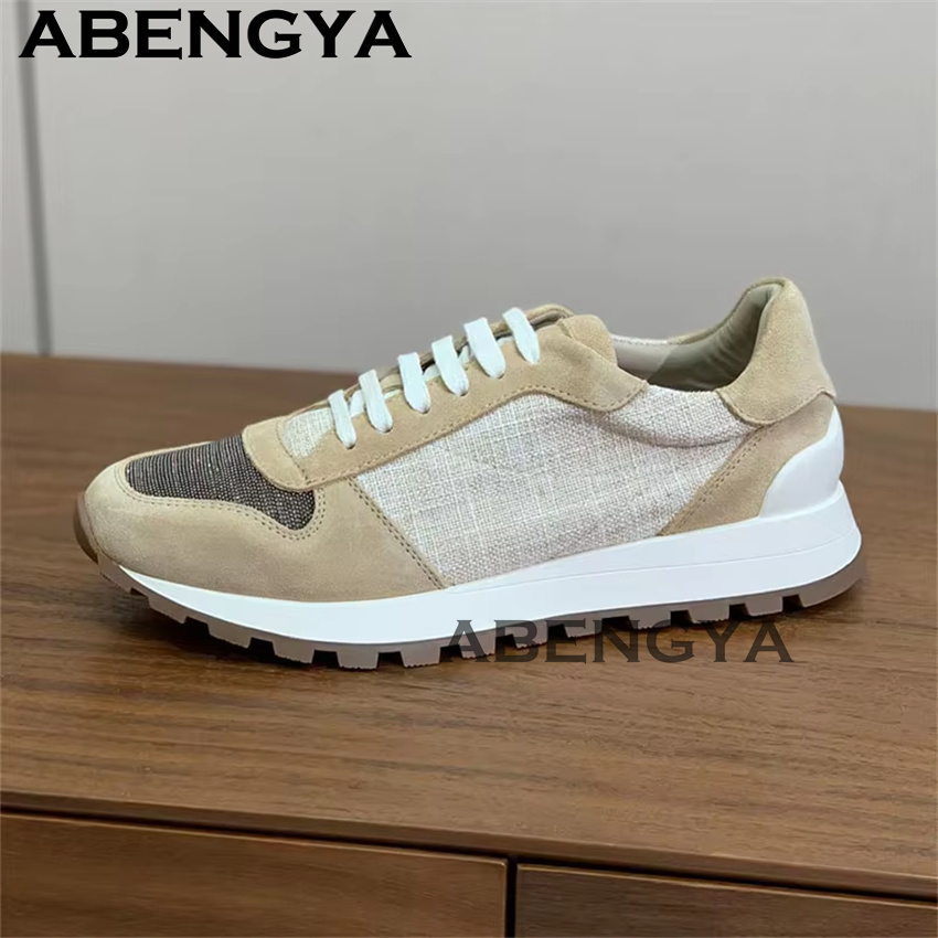 Oxford Lace Up Women - รองเท้าผ้าใบผู้หญิงแบบใหม่ ถักทอ มีเชือกผูก สวมใส่สบาย ระบายอากาศได้ดี เหมาะสำหรับวิ่ง