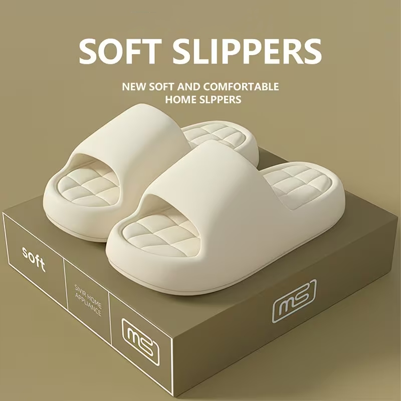 Women Shoes Sandals - รองเท้าแตะแฟชั่นผู้หญิง สำหรับใส่ในบ้าน พื้นหนานุ่ม กันลื่น ทนทานต่อการสึกหรอ รองเท้าสไลด์สำหรับห้องน้ำ