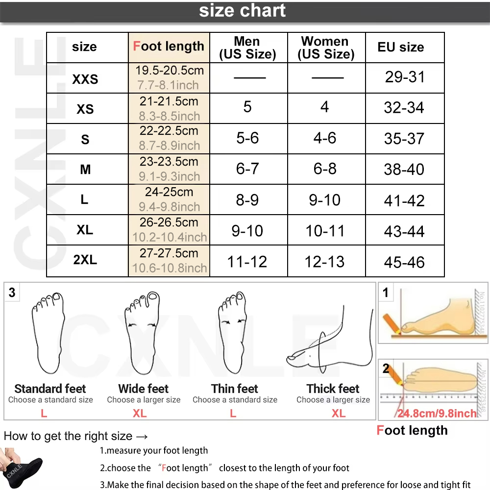 5mm Neoprene ดําน้ําถุงเท้าชุด - Women'S Shoes Neuropathy บทวิจารณ์และราคา