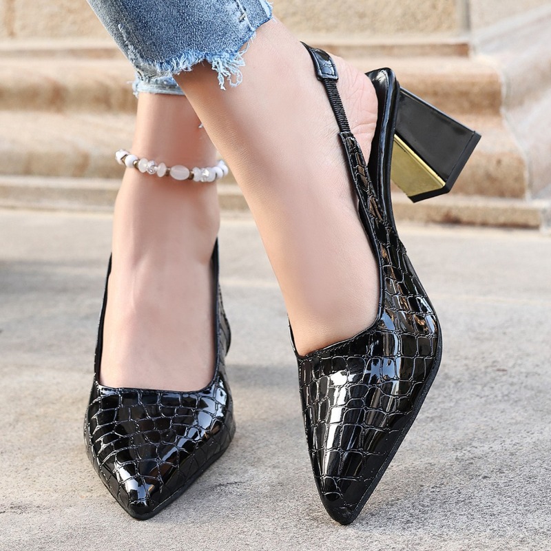 รองเท้าส้นสูงแบบรัดส้นสำหรับฤด - Women Shoes Sandals บทวิจารณ์และราคา