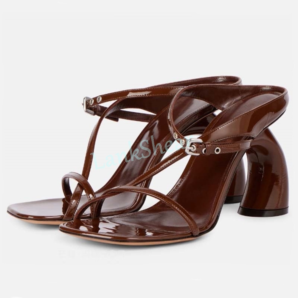 รองเท้าส้นสูงหนังแก้วแบบแปลกตา - Women'S Shoes Paris บทวิจารณ์และราคา