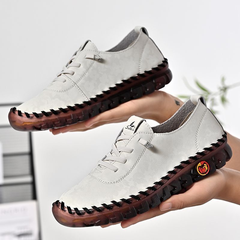 รองเท้าอ็อกซ์ฟอร์ดแบบใหม่ ดีไซ - Oxford Lace Up Women บทวิจารณ์และราคา