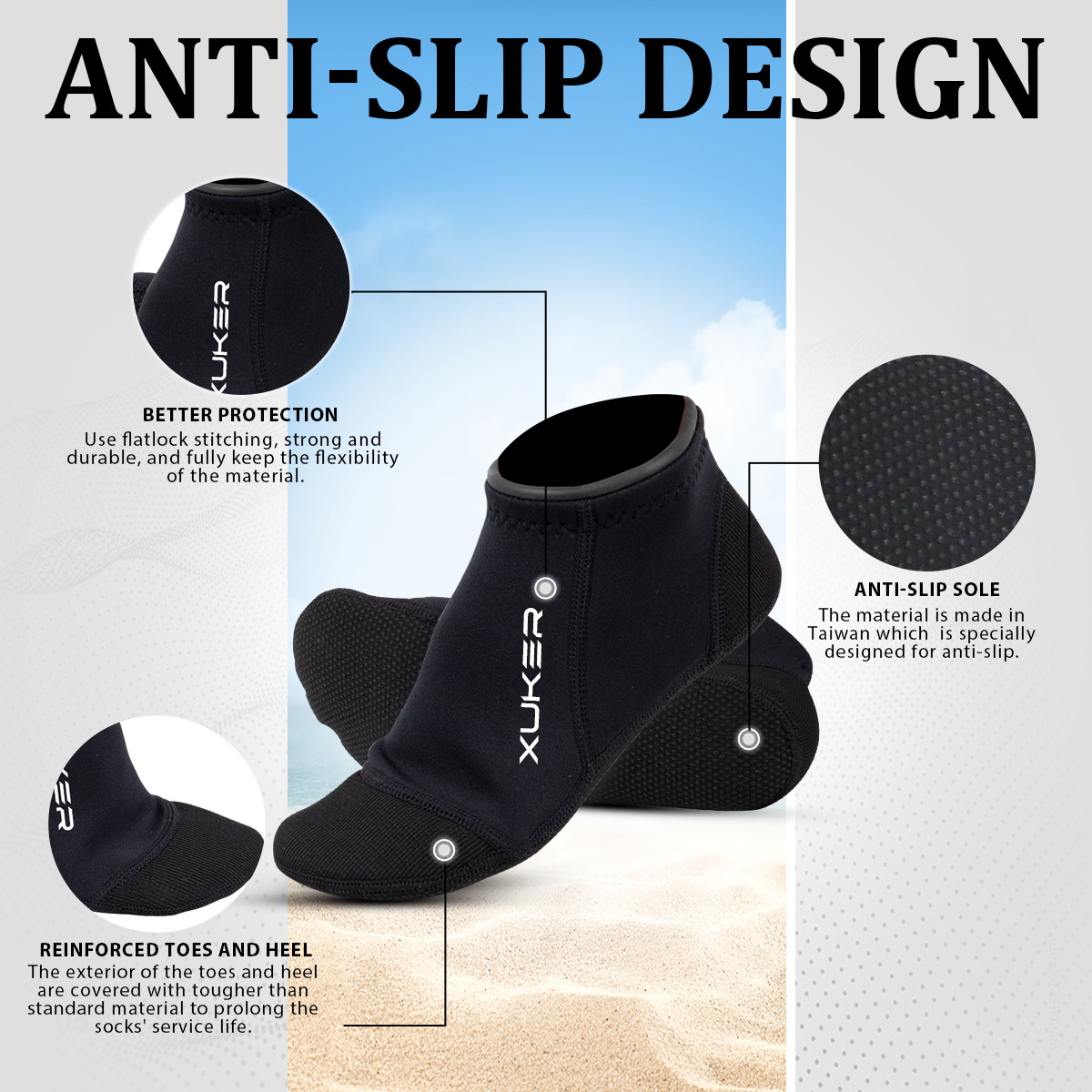 ถุงเท้านีโอพรีนสำหรับผู้ชายผู้ - Women'S Shoes Neuropathy บทวิจารณ์และราคา