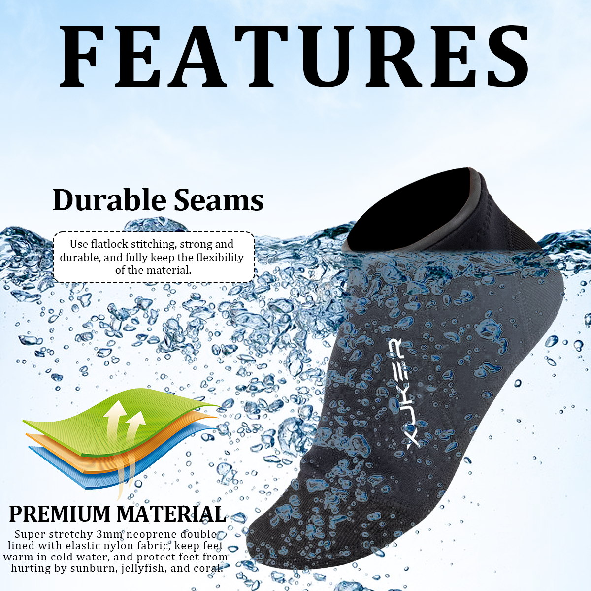 ถุงเท้านีโอพรีนสำหรับผู้ชายผู้ - Women'S Shoes Neuropathy บทวิจารณ์และราคา