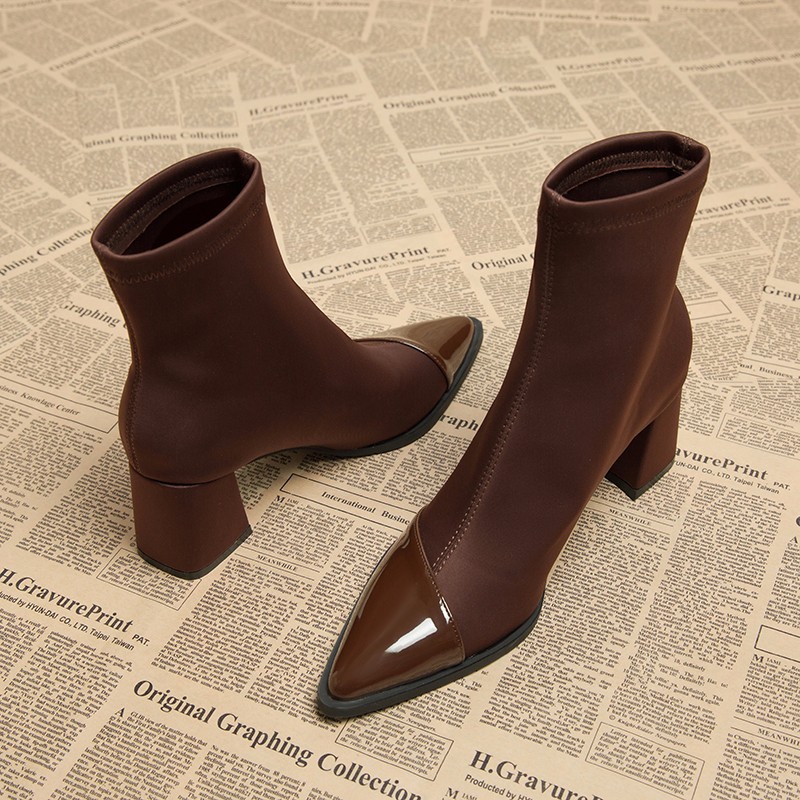 สีน้ําตาลผู้หญิงข้อเท้ารองเท้า - Women Shoes Nb บทวิจารณ์และราคา
