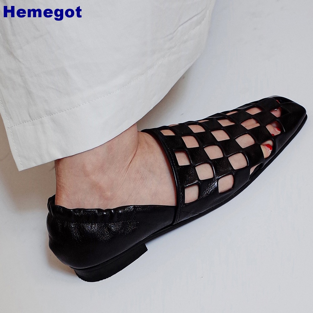 รองเท้าแตะส้นแบนสีดำสำหรับผู้ห - Women Shoes Sandals บทวิจารณ์และราคา