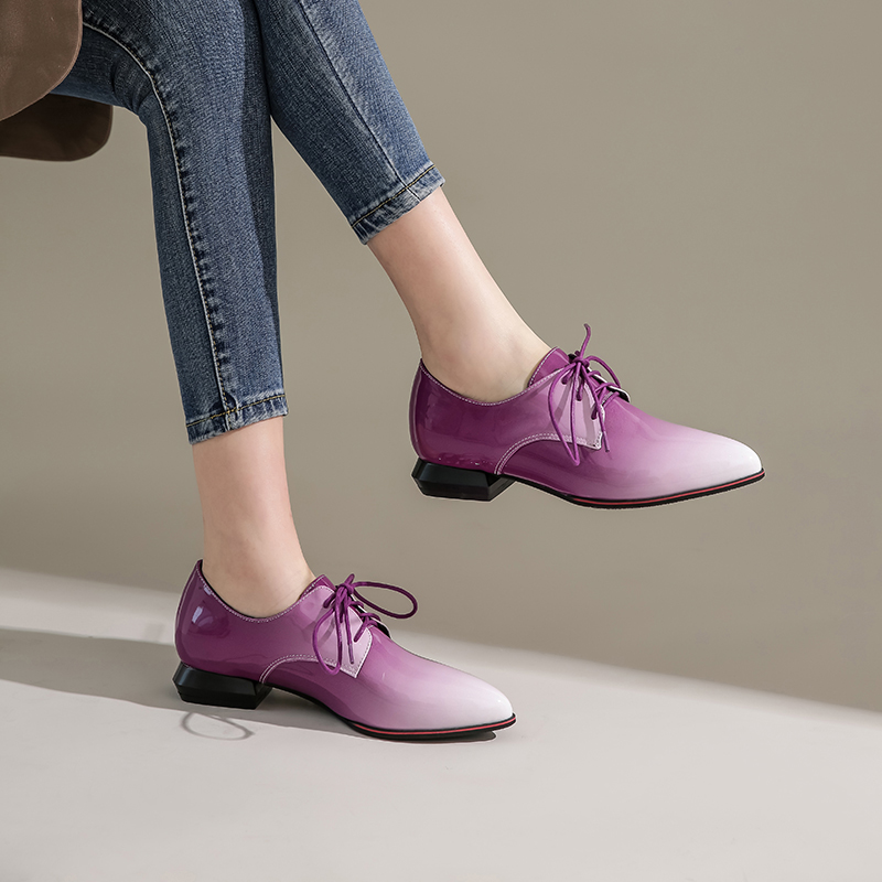 ผู้หญิงอังกฤษOxfords Gradientส - Oxford Lace Up Women บทวิจารณ์และราคา
