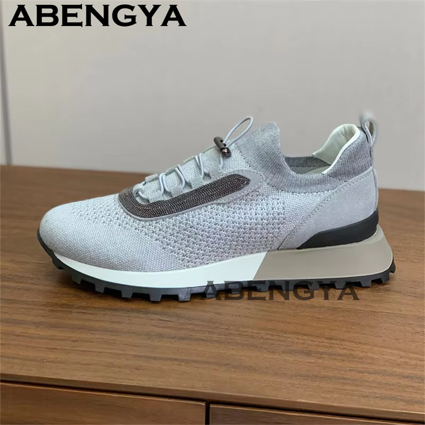รองเท้าผ้าใบผู้หญิงแบบใหม่ ถัก - Oxford Lace Up Women บทวิจารณ์และราคา