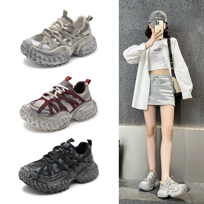 รองเท้าผ้าใบผู้หญิงสไตล์ Dad S - Women'S Shoes Paris บทวิจารณ์และราคา