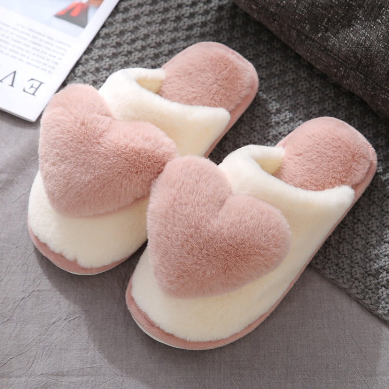 รองเท้าแตะผ้าฝ้ายลายหัวใจอบอุ่ - Women'S Shoes To Men'S Size บทวิจารณ์และราคา