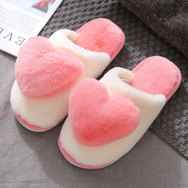 รองเท้าแตะผ้าฝ้ายลายหัวใจอบอุ่ - Women'S Shoes To Men'S Size บทวิจารณ์และราคา