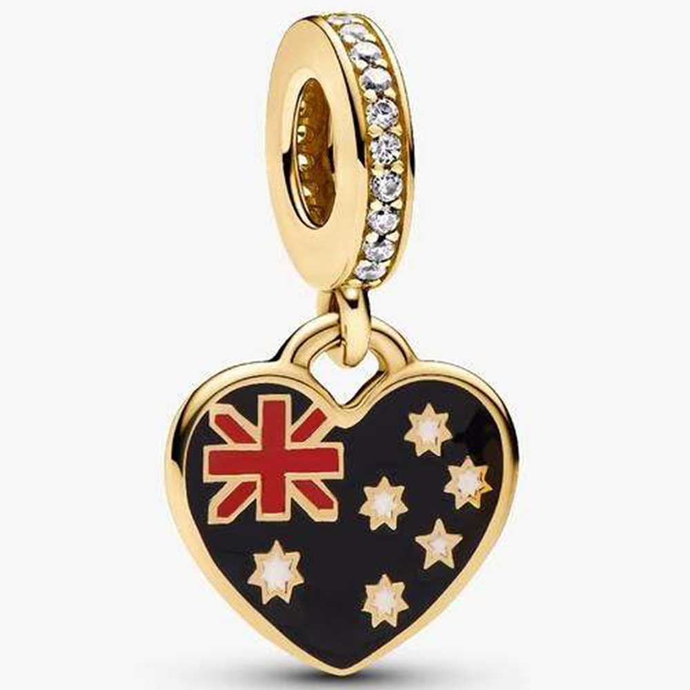 2026 ลูกปัดเงิน 925 ลายธงชาติ  - Women Shoes In Australia บทวิจารณ์และราคา