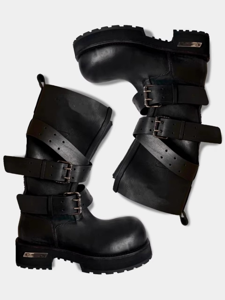 รองเท้าบูทหนังสีดำแบบมีหัวเข็ม - Women'S Shoes Paris บทวิจารณ์และราคา