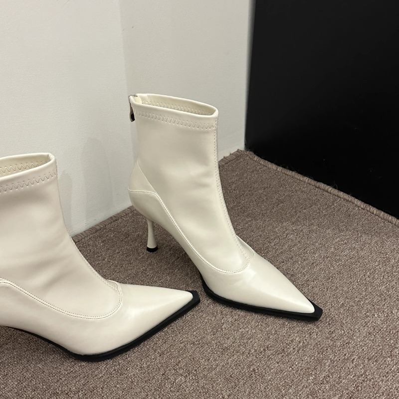 รองเท้าบูทข้อเท้าผู้หญิงทรงสลิ - Women Shoes Nb บทวิจารณ์และราคา
