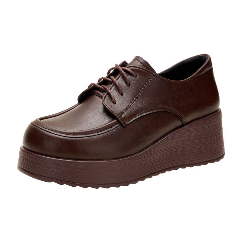 รองเท้าหนังนุ่มสวมใส่สบาย ความ - Oxford Lace Up Women บทวิจารณ์และราคา