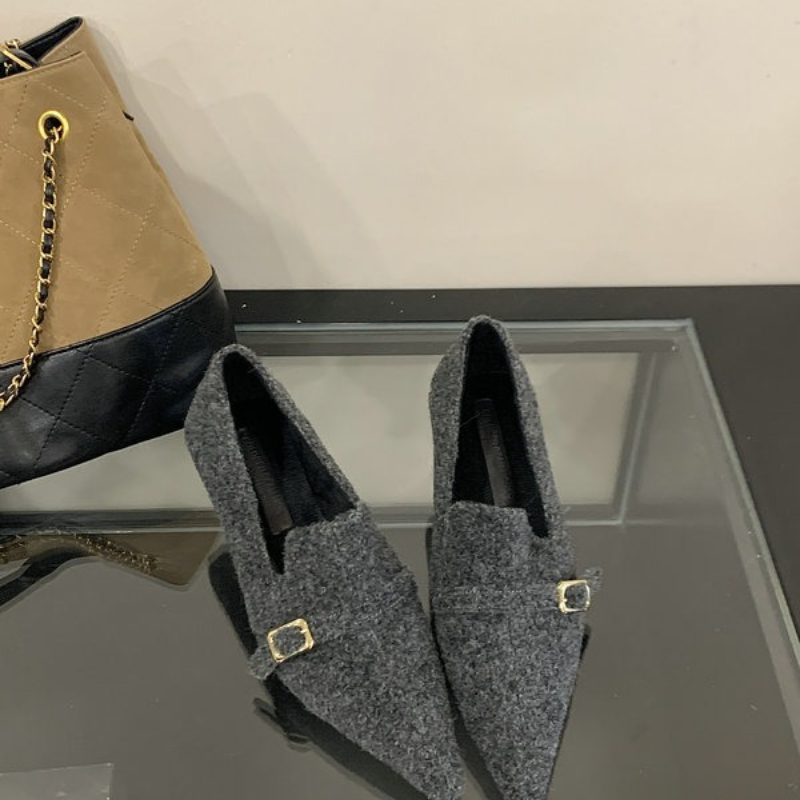 รองเท้าส้นเข็มแบบสวม ปลายแหลม  - Women Shoes Nb บทวิจารณ์และราคา