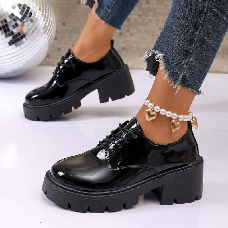 2026 ใหม่ผู้หญิงฤดูใบไม้ผลิรอง - Oxford Lace Up Women บทวิจารณ์และราคา