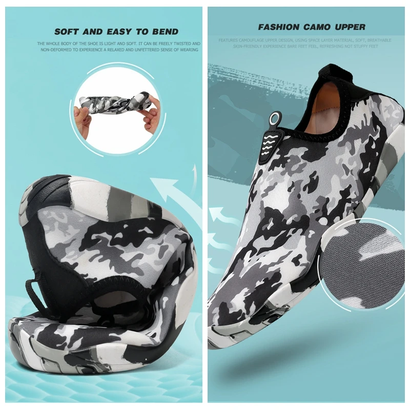 (35-46) ผู้ใหญ่ชายหญิง ลายพราง - Women'S Shoes Neuropathy บทวิจารณ์และราคา