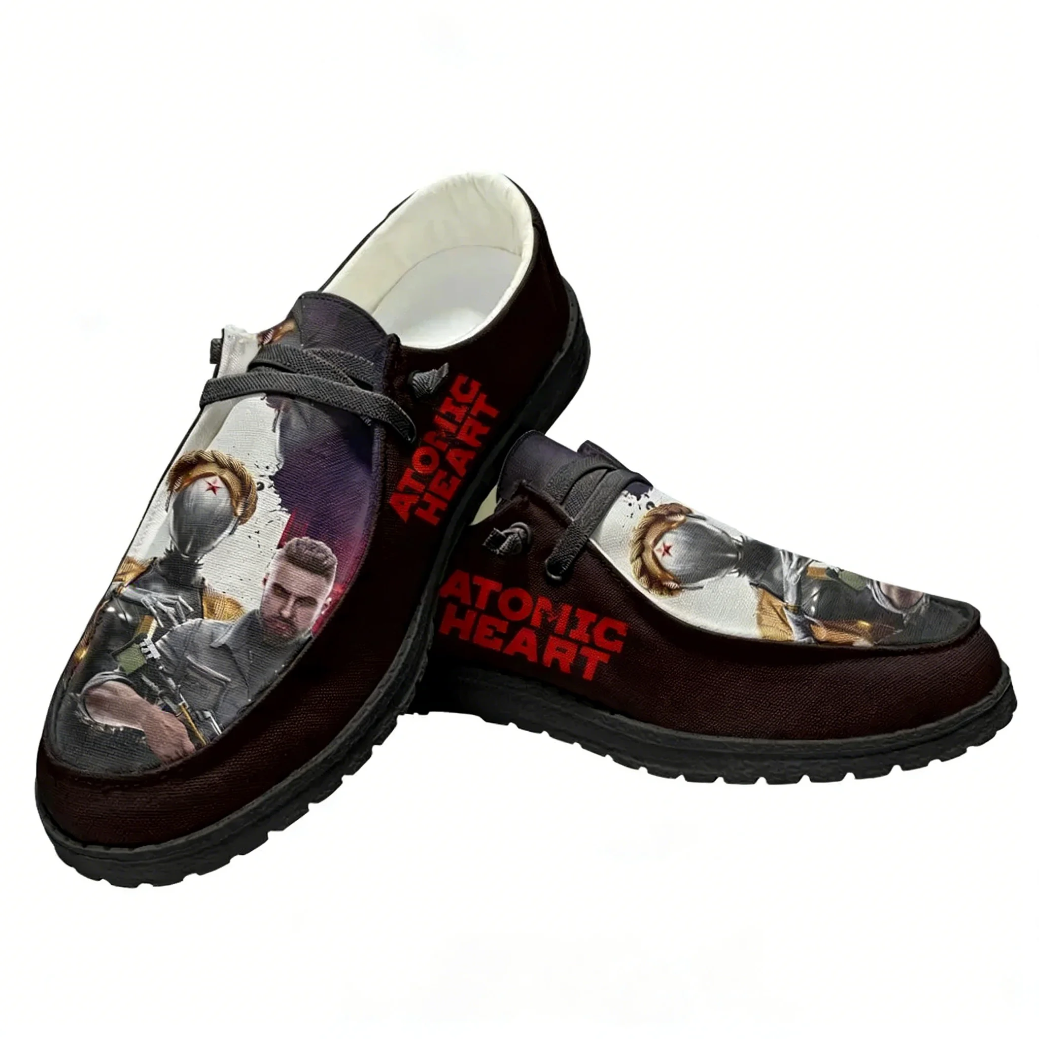 รองเท้าลำลอง Atomic Heart รองเ - Oxford Lace Up Women บทวิจารณ์และราคา
