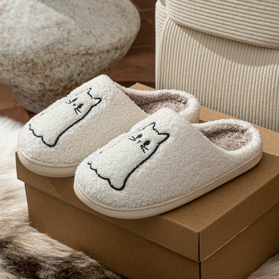 รองเท้าแตะผู้หญิงลายแมวน่ารัก  - Women Shoes For Winter บทวิจารณ์และราคา
