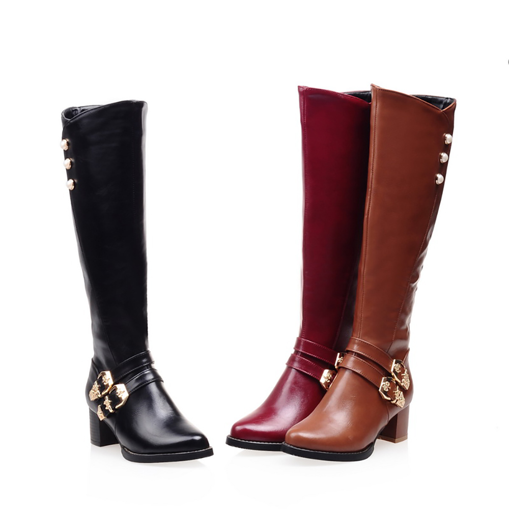 แฟชั่นใหม่เอี่ยมรองเท้าบู๊ตสูง - Women'S Shoes In Size 12 บทวิจารณ์และราคา