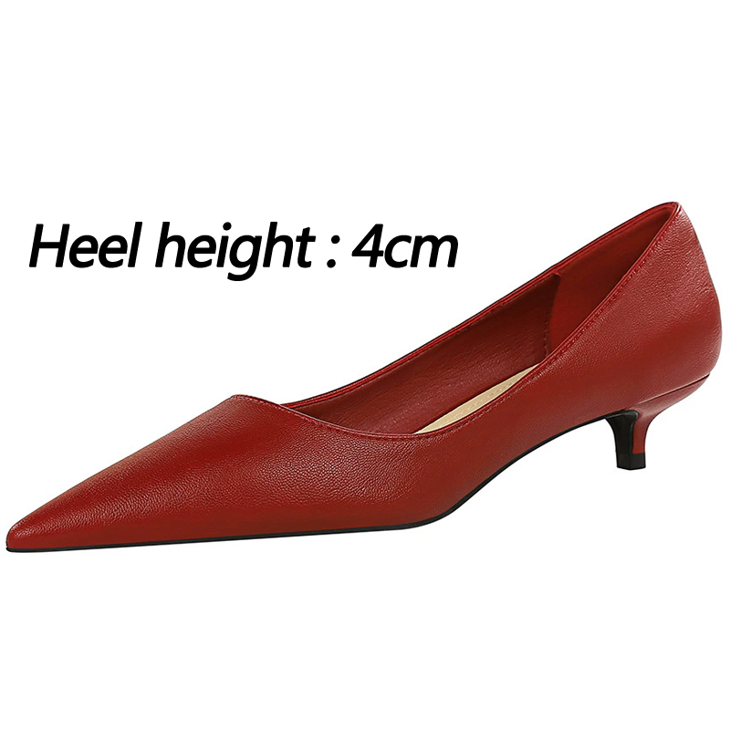 รองเท้าส้นสูงหัวแหลมแบบแฟชั่น  - Women'S Shoes Big Feet บทวิจารณ์และราคา