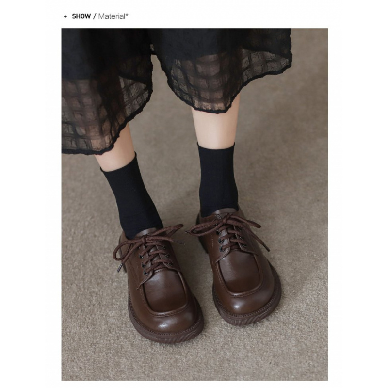 รองเท้าโลฟเฟอร์แบบผูกเชือกและร - Oxford Lace Up Women บทวิจารณ์และราคา