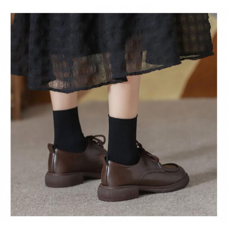 รองเท้าโลฟเฟอร์แบบผูกเชือกและร - Oxford Lace Up Women บทวิจารณ์และราคา